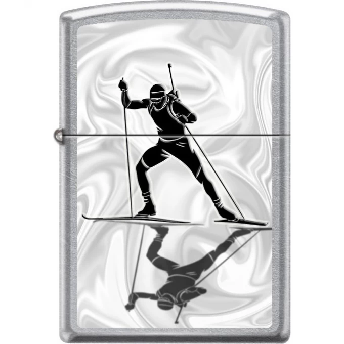 Зажигалка ZIPPO БИАТЛОНИСТ 207_biathlon Зажигалка ZIPPO БИАТЛОНИСТ 207_biathlon