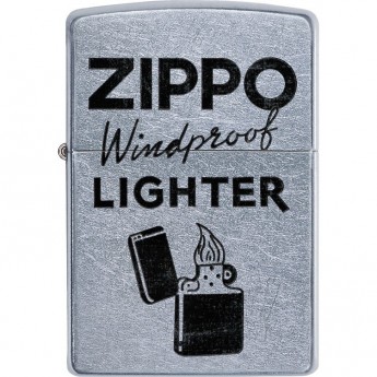 Зажигалка ZIPPO ZIPPO WINDPROOF 49592 Зажигалка ZIPPO ZIPPO WINDPROOF 49592